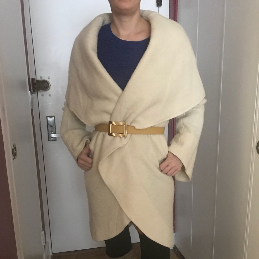 Norma Kamali Wool Sleeping Bag Coat